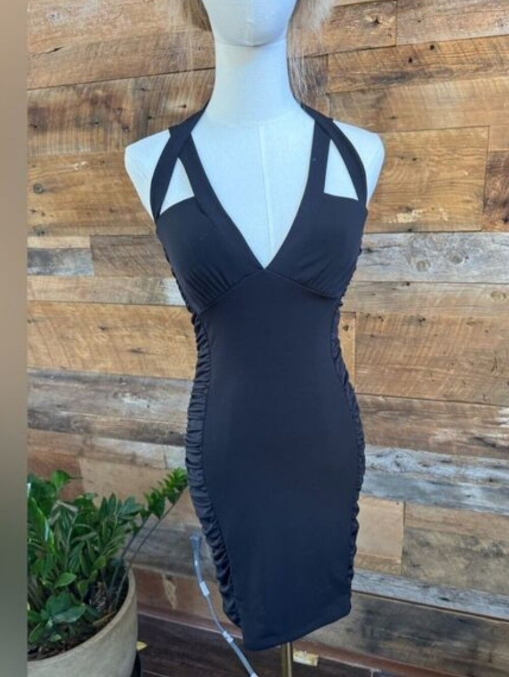 RARE Fredericks of Hollywood Vintage y2k Halter Dress